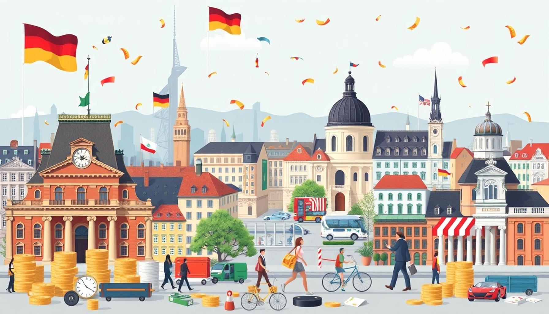Der Einfluss der öffentlichen Politik auf die wirtschaftliche Entwicklung der Regionen Deutschlands